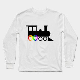 Autism train 3 Long Sleeve T-Shirt